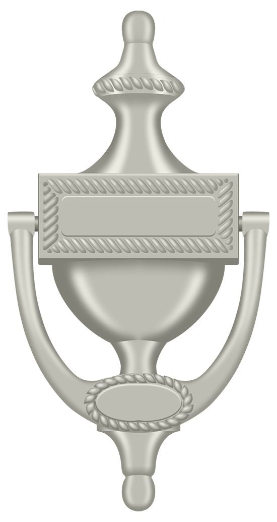 DELTANA Deltana DKR75U15 Door Knocker Victorian Rope Satin Nickel