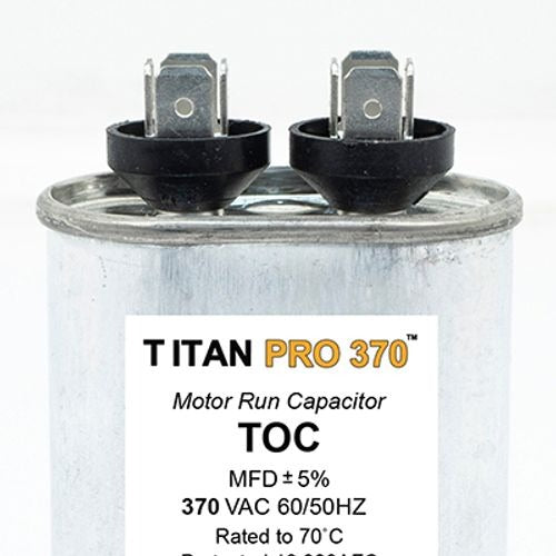 TITAN PRO Titan Pro TOC15 15 MFD Oval Motor Run Capacitor (Packard 325P156H37A36N4X)