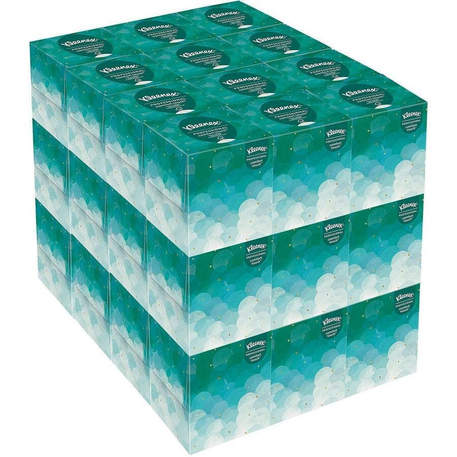 KIMBERLY-CLARK Kimberly-Clark KCC21270CT Kleenex Upright Box Facial Tissue (90 Sheets / 36 Per Carton) 21270CT