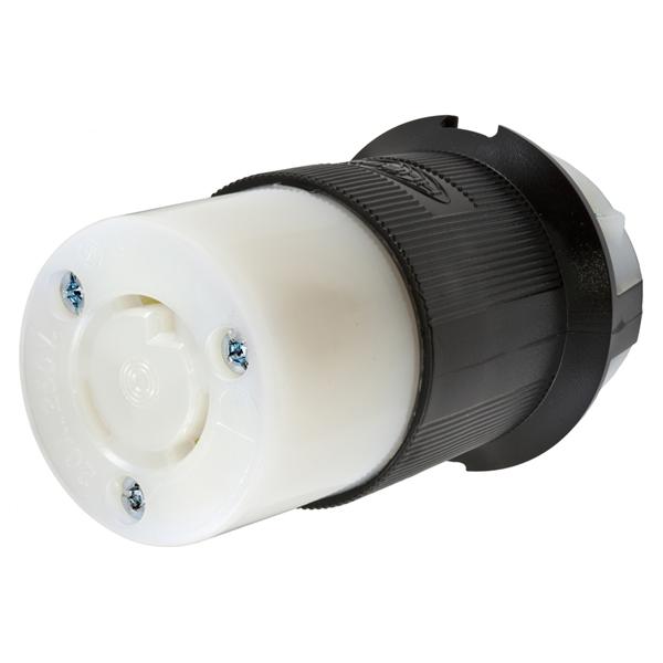 HUBBELL Hubbell 2323 Locking Female Conn NEMA 20A 250V (1 EA) HBL2323