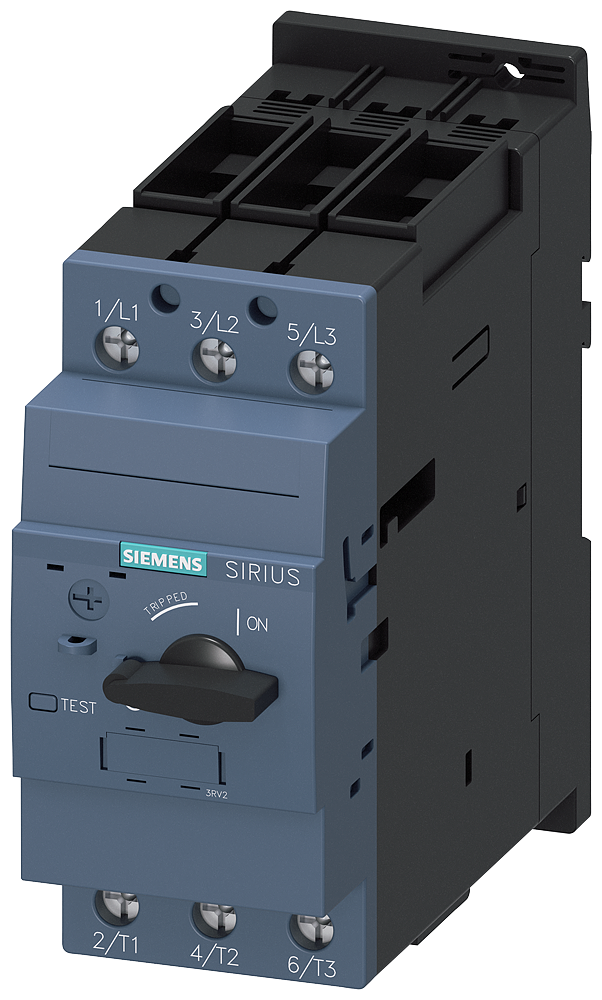 Siemens 3RV20314DA10 Motor Protection Circuit Breaker 690 VAC 20 to 25 A 5 kA Interrupt 3 Poles Magnetic Trip