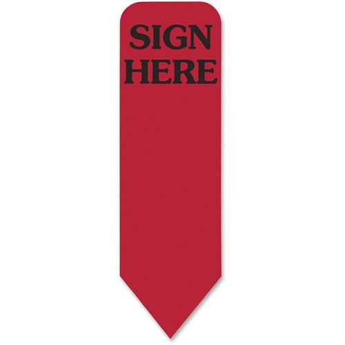 REDI-TAG Redi-tag RTG91012 Red Page Flags Refill Box of 6