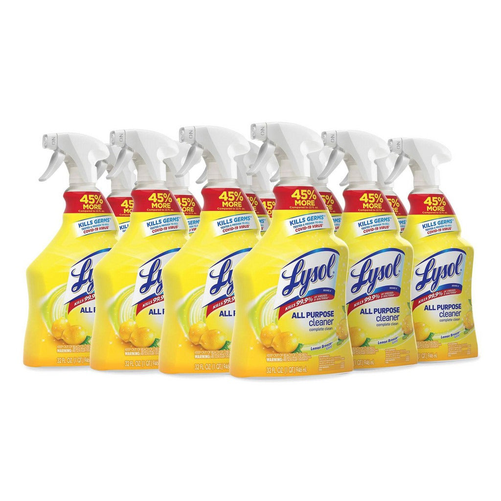RECKITT Lysol RAC75352CT All-purpose Cleaner Lemon Breeze 12 Pack