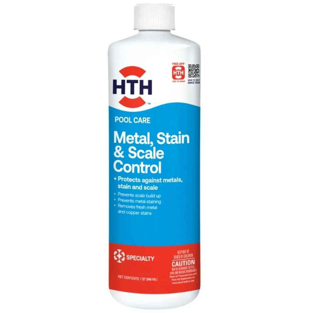 HTH Hth 67218 Metal Stain and Scale Control 32 oz (1 qt) 67218