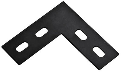 NATIONAL HARDWARE National Mfg N351-504 Corner Brace 4.5 in Black Steel 5 Pack