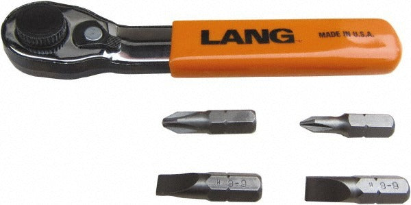 LANG Lang 5221 Ratcheting Bit Driver Set 5 Piece