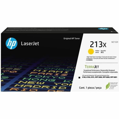 HP Hewlett-packard HEWW2132X Yellow Toner Cartridge