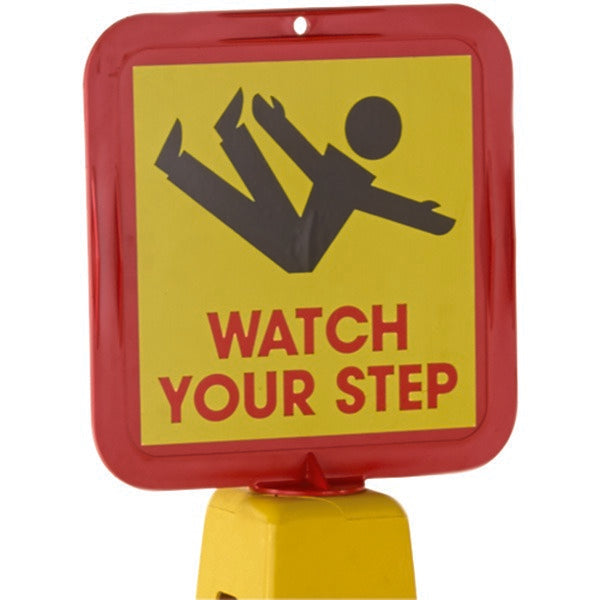 PRO-SAFE Pro-safe 03-600-21 Caution Floor Sign 8x8 Polypropylene