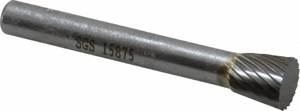 SGS PRO Sgs Pro 15875 Inverted Cone Carbide Bur SN-2 Single Cut