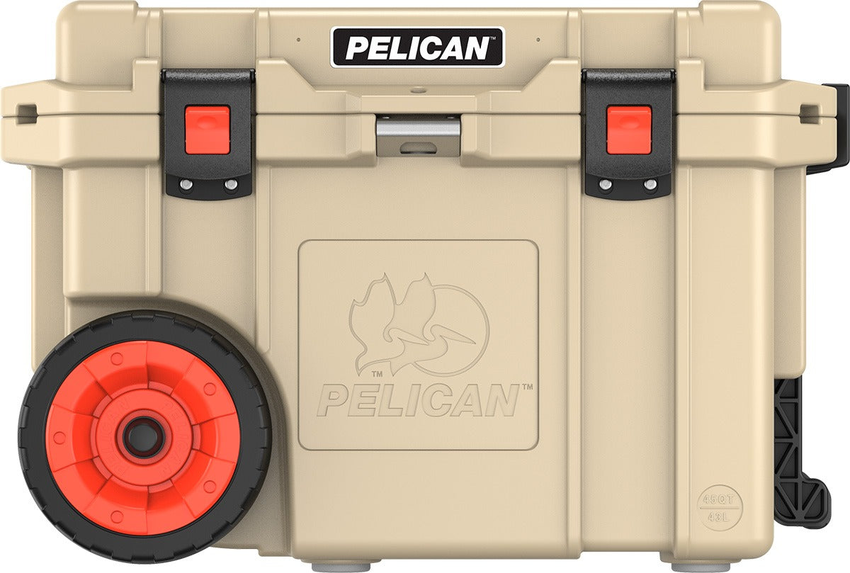 PELICAN Pelican 45QW-2-TAN Elite Wheeled Cooler 45 Qt (45QW-2-TAN)