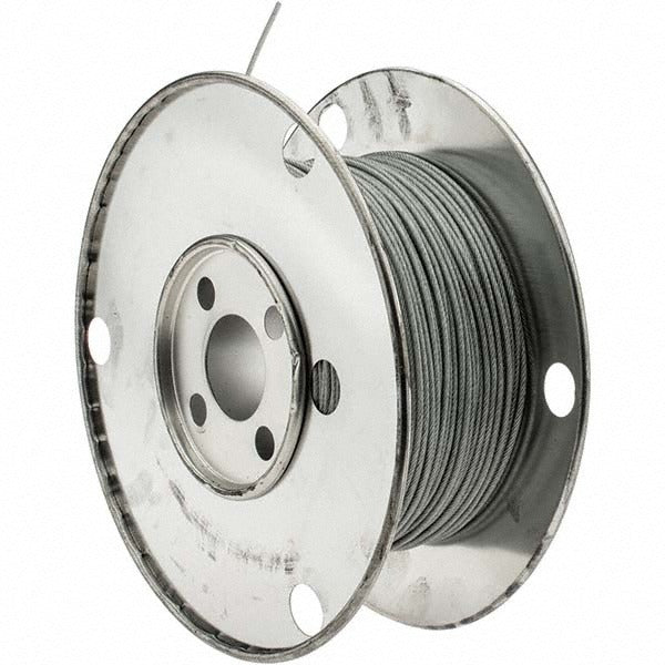 VALUE COLLECTION Value Collection C29741 Aircraft Cable 500 Lb 7x7 Vinyl 500 Ft