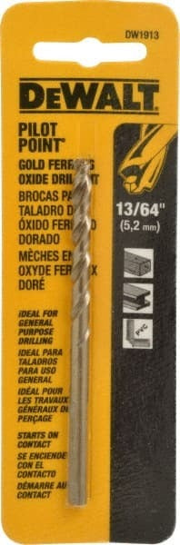 DEWALT Dewalt Accessories DW1913 Pilot Point Drill Bit 13/64 in