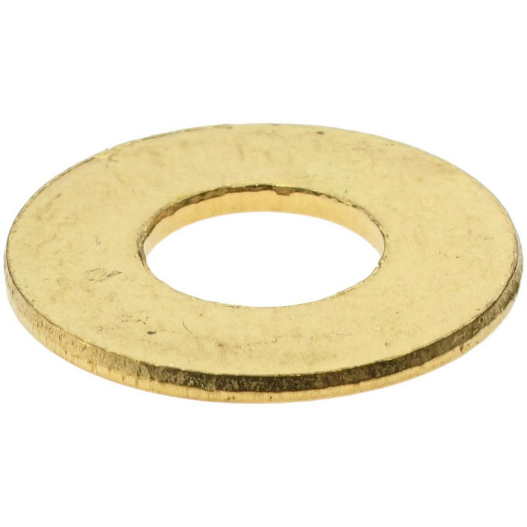 VALUE COLLECTION Value Collection FWSIB025-100BX 1/4 in Brass Flat Washer 100pk