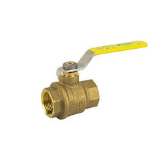 Jomar 100-404G 2 Piece Full Port Threaded Connection Dezincification Resistant Brass 600 WOG