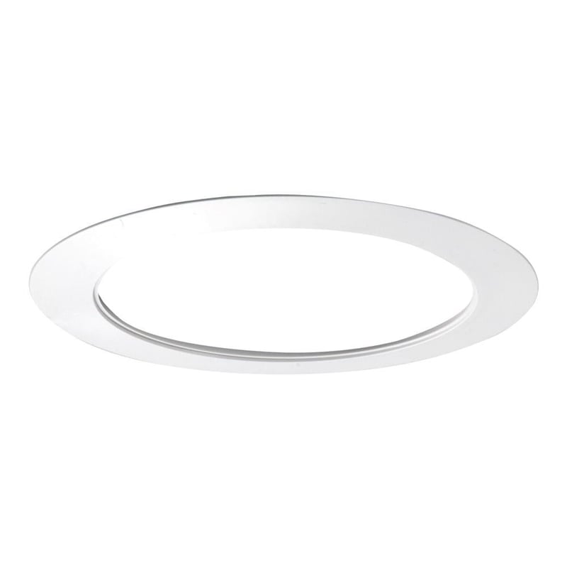 Halo OT403P Oversized White Plastic Trim Ring 6 in ID x 8 in OD