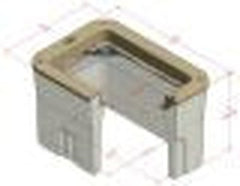 Oldcastle 1000025 36 Pull BX 10 1/2 X 17 1/4 X 12 Replacement MPN