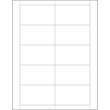 BSC PREFERRED Bsc Preferred LH225 Insert Cards Vinyl Envelopes 500/case