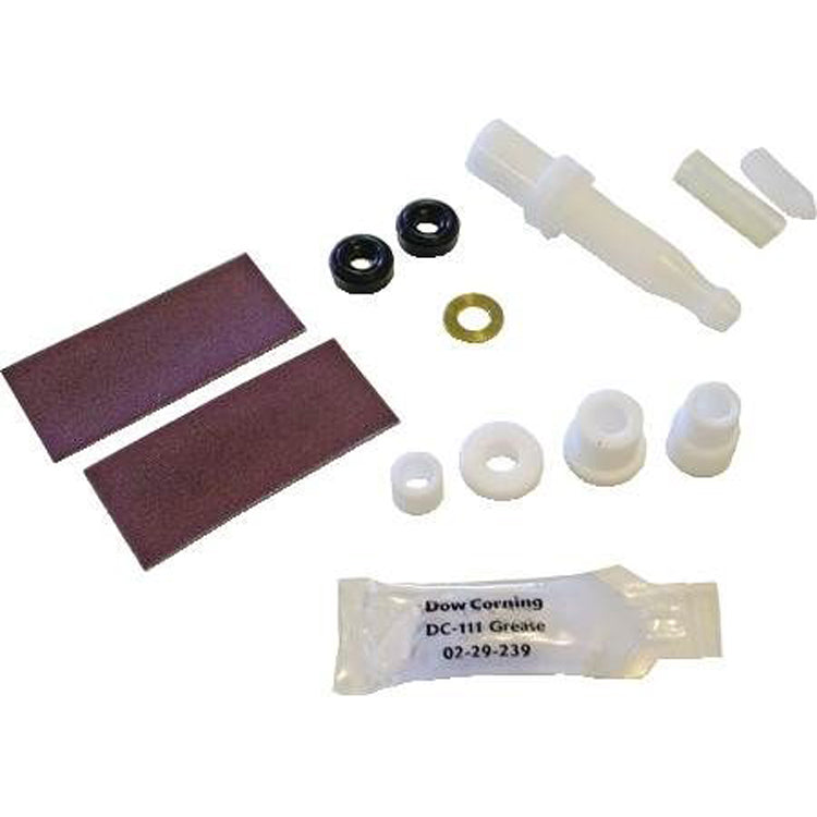 Johnson Controls V-9999-608 Valve Kit Ring Packing 1/4 Stem Single Pack O-Rings Crocus Cloth Assembly Tool Gland Nut Liner Guide Extractor/Installer Ring Pack Assembly Follower Grease and Instructions