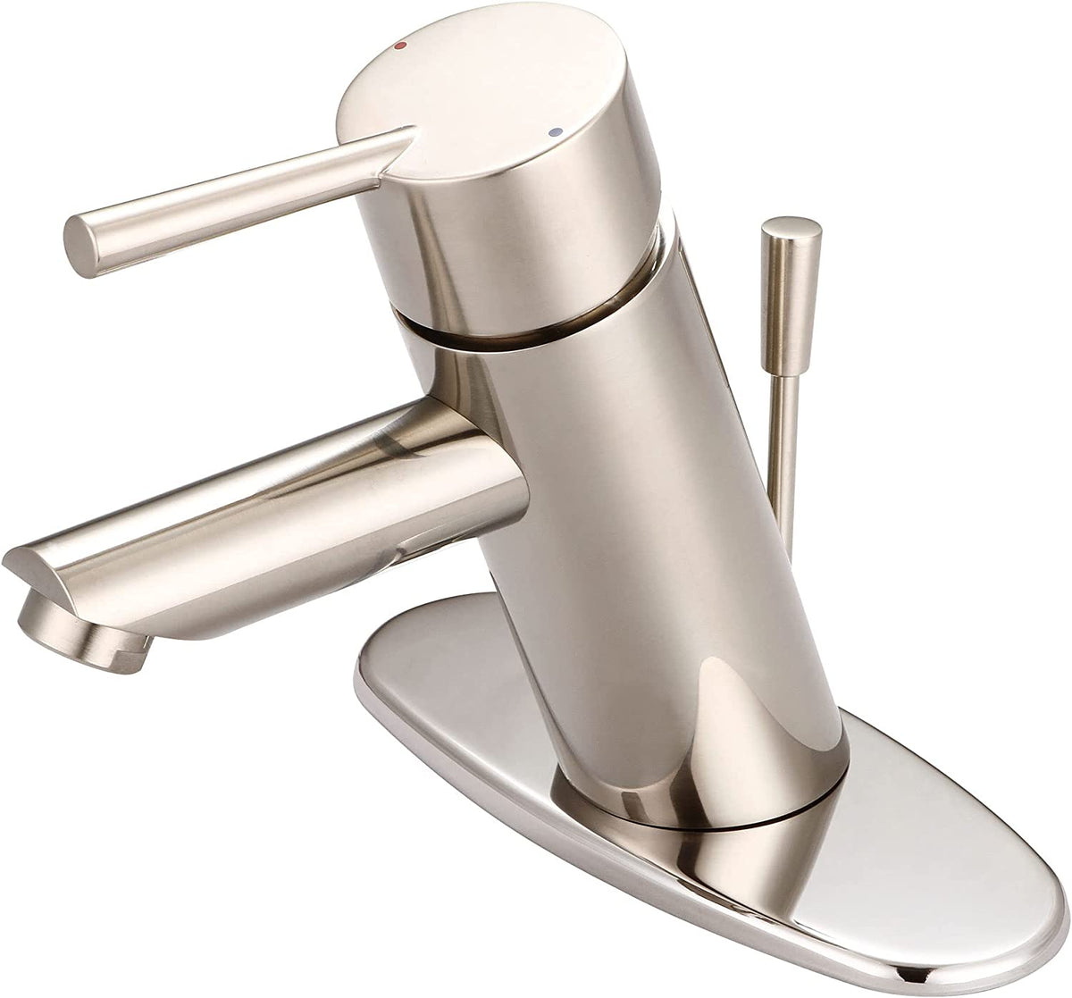 Pioneer L-6050-WD-BN i2 Single Handle Bathroom Faucet PVD Brushed Nickel