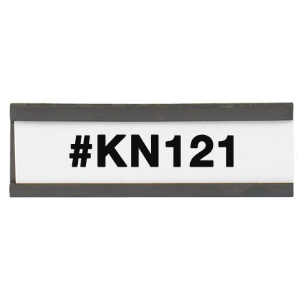 BSC PREFERRED Bsc Preferred LH191 Magnetic Shelf Label Holder 25 Pack