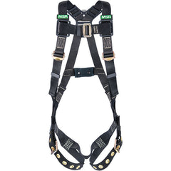 MSA 10152637 Workman Arc Flash Full-Body Harness w/ D-Ring Standard Black