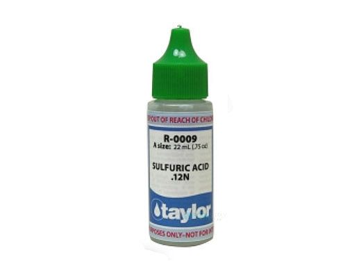 TAYLOR R-0009-A SULFURIC ACID 12N 3/4 OZ