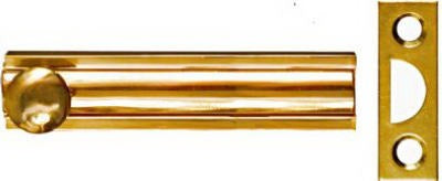 NATIONAL HARDWARE National Mfg N197-970 Surface Bolt 3in Solid Brass 5 Pack