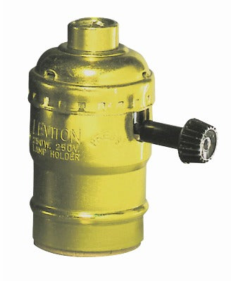 LEVITON Leviton Mfg Co 051-07090-0PG 3-way Lamp Socket 250W