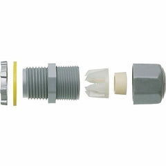 Arlington LPCG507 1/2 Low-Profile Strain Relief Non-Metallic Cord Connector