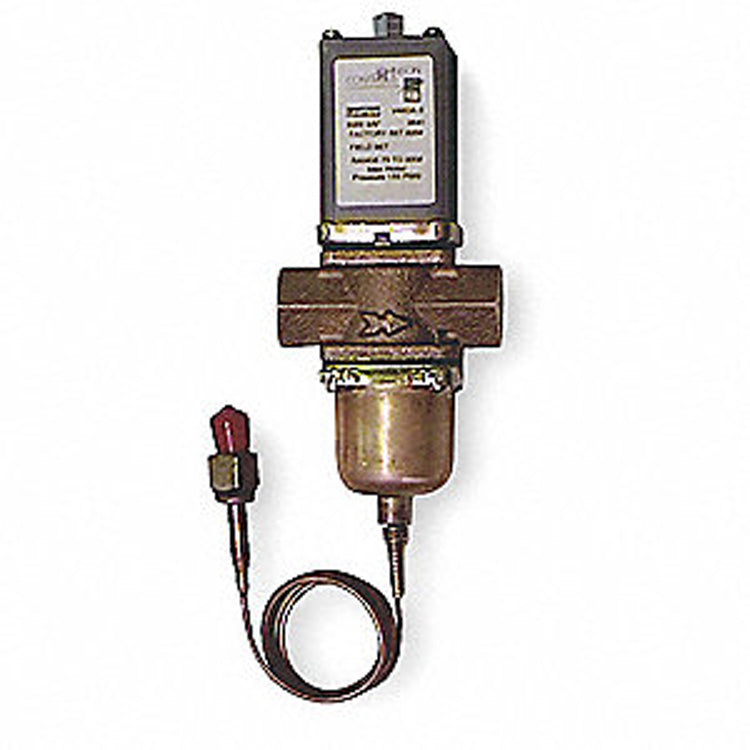 Johnson Controls V46AE-1C Modulating Valve Pressure Actuated Water 1-1/4 Inch Cast Iron NPT 70-260 Pounds per Square Inch