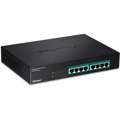 TRENDnet TPE-TG81G 8-Port Gigabit GREENnet PoE+ Switch, 16Gbps