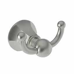 Newport Brass 1200-1660/15S Robe Hook Metropole Double Satin Nickel PVD 2-1/3 Inch Wall Mount Brass