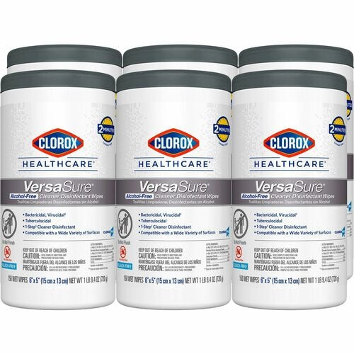 CLOROX Clorox Company CLO31758CT Versasure Wipes 150ct Case/6
