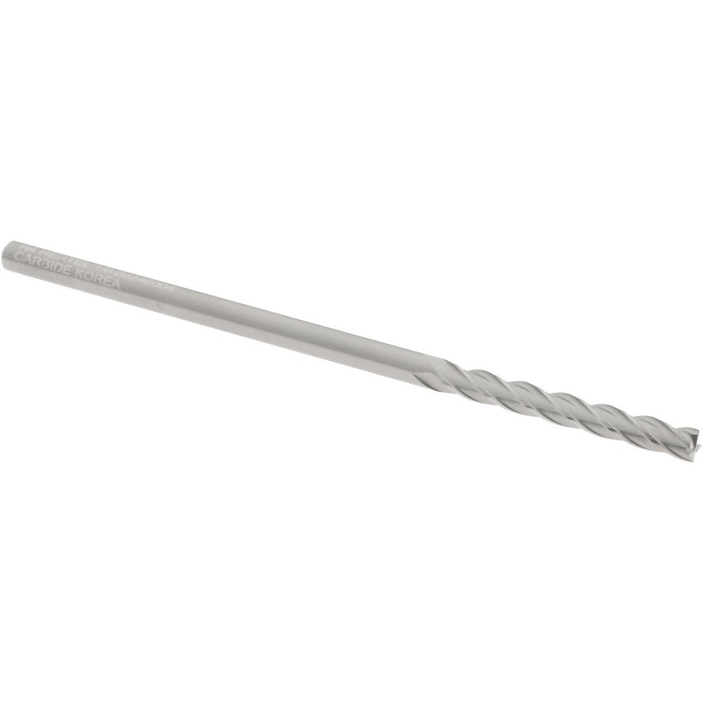 HERTEL Hertel 750089 Square End Mill 1/8 in 4 Flute Solid Carbide