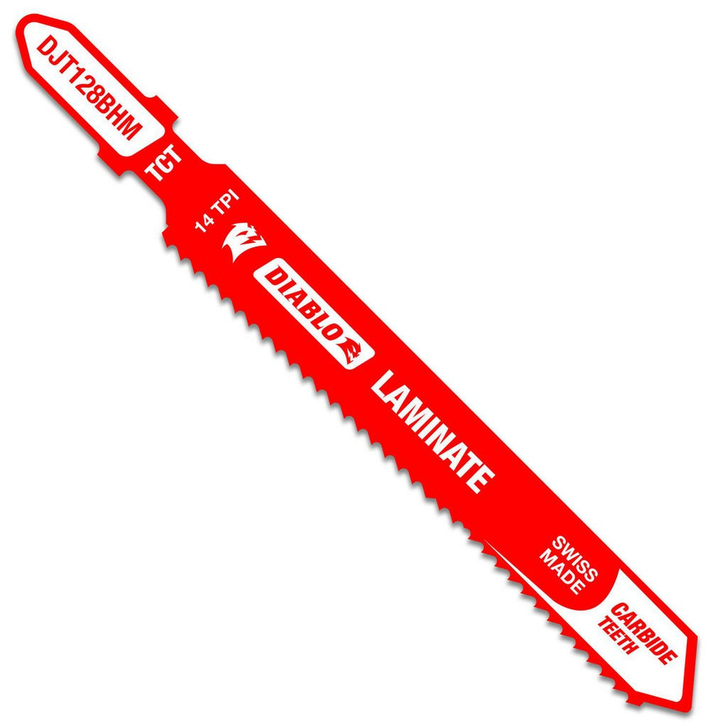 DIABLO Diablo DJT128BHM Carbide Jig Saw Blade 14 Tpi T-shank
