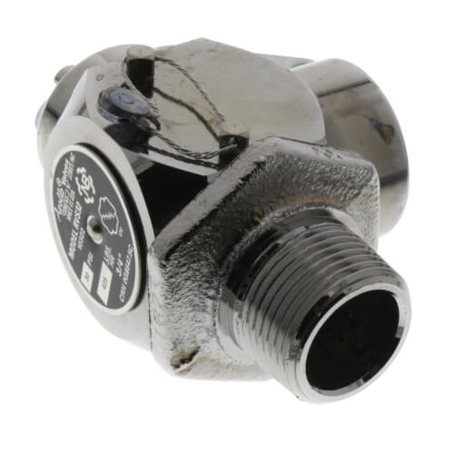 Apollo Valves 10-322-P30 3/4 inch MNPT x 3/4 inch FNPT RVS32 Safety Relief Valve Polished Chrome