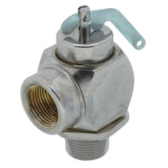 Apollo Valves 10-322-P50 Safety Relief Valve 3/4 Inch 50 PSI Polished Chrome