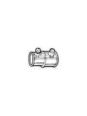 Steel Electric Products S1011RT 3/4 Inch Steel Raintight Compression EMT Connector