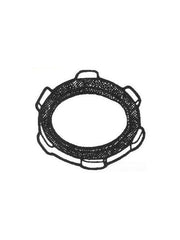 Steel Electric Products 710P 1-1/2 Inch Zinc Plated Steel/Neoprene Gasket Sealing Threaded Rigid/IMC Locknut