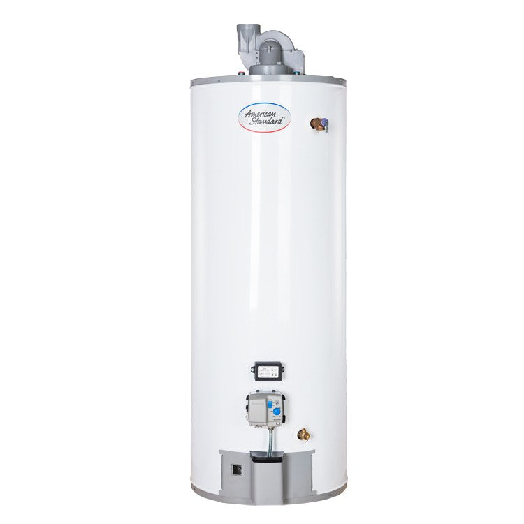 American Standard PV50TLLP Water Heater Residential Low NOx Propane 50 Gallon Tall 40K BTU Power Vent