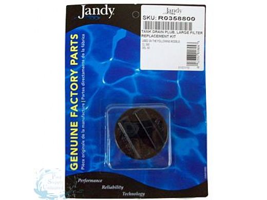 Zodiac R0358800 Drain Plug with O-Ring Replacement for Zodiac Jandy DEL Series D.E. Pool and Spa Filter