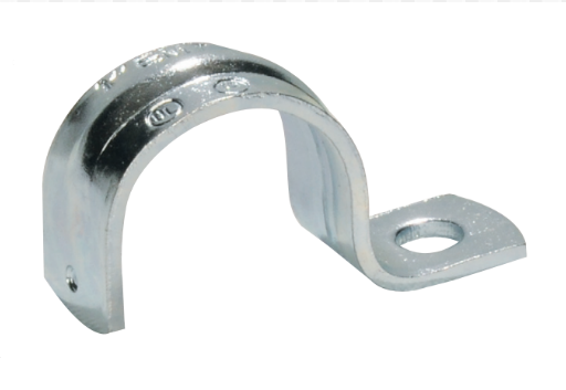 Steel Electric Products 158S 2-1/2 Inch Zinc Plated Steel 1-Hole EMT Conduit Strap