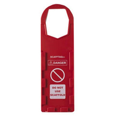 Brady 104112 Scafftag Holders Danger Do Not Use Scaffold 10/Pkg