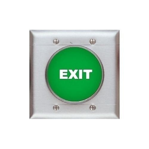 SDC Sdc 444UG Mushroom Push Button Exit Device Green