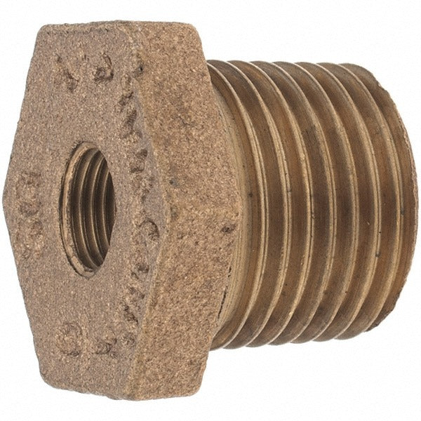 MERIT BRASS Merit Brass XB114-0802 Brass Pipe Bushing 1/2 X 1/8 Class 125