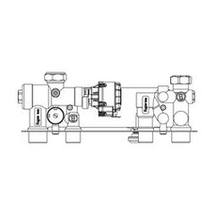 Lochinvar 100318322 Pump Assembly with Gasket Beginning Serial #1920