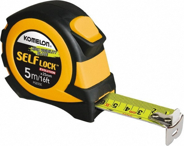 KOMELON Komelon PSE55E Tape Measure 16 Foot 25mm Inch Metric