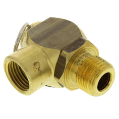 Apollo Valves 10-512-B15 1/2 Inch MNPT x FNPT RVS52 151 LBS/HR Steam Safety Relief Valve 15 PSI