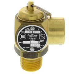 Apollo Valves 10-512-B15 1/2 Inch MNPT x FNPT RVS52 151 LBS/HR Steam Safety Relief Valve 15 PSI