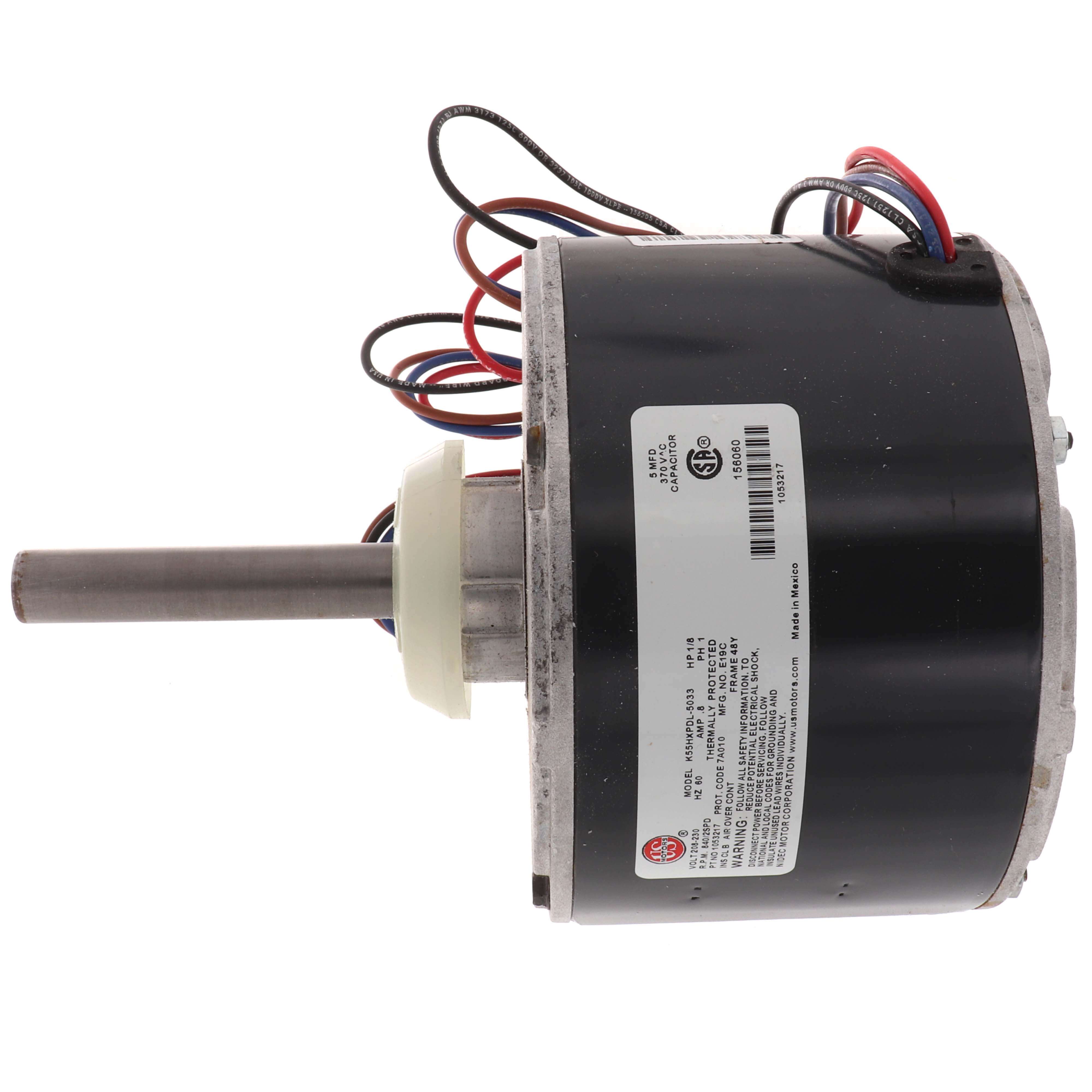 Heil Quaker 1053217 1/8 HP Motor 208-230V Single Phase 840 RPM